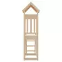 Torre con Scaletta e Arrampicata 52,5x110,5x214cm Legno di Pino