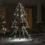 Albero di Natale a Cono 160 LED per Interni Esterni 78x120 cm