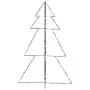 Albero di Natale a Cono 160 LED per Interni Esterni 78x120 cm