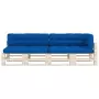 Cuscini per Divano Pallet 5 pz Blu Reale