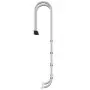 Scala per Piscina 54x38x184,5 cm Acciaio Inox 304