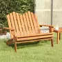 Panchina da Giardino Adirondack 126 cm Legno Massello di Acacia