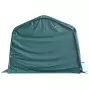 Tendone Bestiame Rimovibile PVC 550 g/m² 3,3x16 m Verde Scuro