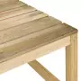 Set Divani da Giardino 2 pz in Legno di Pino Impregnato Verde