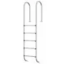 Scala per Piscina 54x38x211 cm Acciaio Inox 304