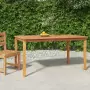 Tavolo da Pranzo da Giardino 150x90x75cm Legno Massello di Teak